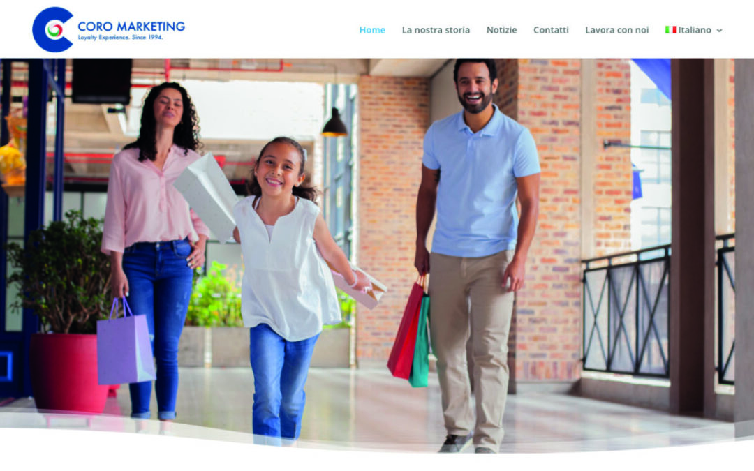 The new Coro Marketing web site is on-line