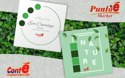 The new promotion for the Conté “Nature” and Puntoé “Eco-Catalog” catalogs of the Perrone Group