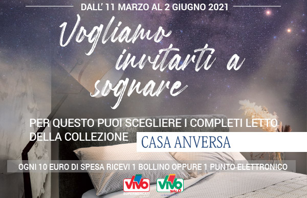 Vogliamo invitarti a sognare – “Casa Anversa” Bed Short Collection