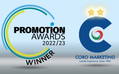 CORO MARKETING vincitrice di due premi ai PROMOTION AWARDS 2022/23