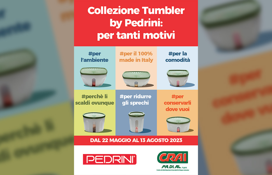 PA.DI.AL. – Collezione Tumbler by Pedrini