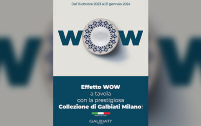 Gruppo Vega – Short “Effetto WoW, a tavola con la prestigiosa Collezione di Galbiati Milano!”