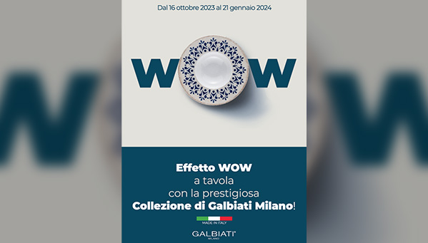 Gruppo Vega – Short “Effetto WoW, a tavola con la prestigiosa Collezione di Galbiati Milano!”